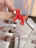 芯奢本命年紅色小馬胸針女卡通可愛(ài)胸花別針小眾設計秋冬大衣毛衣配飾 紅色小馬胸針 曬單實(shí)拍圖