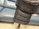 迪士尼兒童羽絨服女童秋冬季新款2025寶寶外套中長(cháng)款鴨絨輕薄羽絨服童裝 曬單實(shí)拍圖