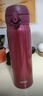 膳魔師（THERMOS）保溫杯原裝進(jìn)口不銹鋼男女士?jì)和?chē)載便攜水杯彈跳杯直身杯無(wú) 玫瑰紅JNL-352 350-500ml 曬單實(shí)拍圖