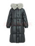 雪中飛服飾五折2025秋新款女士加厚長(cháng)款羽絨服休閑韓版狐貍大毛領(lǐng)淑女 黑色|8056 L /170/92A 曬單實(shí)拍圖