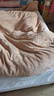 紅蜻蜓可拆洗被子棉被冬季冬被被子被子被芯+被套春秋被棉花被學(xué)生宿舍 淺卡其【雙面加絨加厚 不掉毛】 150*200cm【被套被芯】總重約5斤 曬單實(shí)拍圖