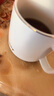 瓷魂 陶瓷馬克杯帶勺帶蓋咖啡杯牛奶杯早餐杯辦公杯男女茶杯 白350ml【清倉特賣(mài)】 曬單實(shí)拍圖
