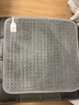 彩虹 發(fā)熱坐墊辦公室取暖插電發(fā)熱椅墊暖身三檔調溫法蘭絨面料 曬單實(shí)拍圖