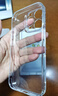 倍思 適用于蘋(píng)果12手機殼 iPhone12手機殼透明保護套超薄全包防摔 6.1英寸硅膠軟殼 透明 曬單實(shí)拍圖