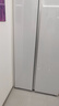 西門(mén)子（SIEMENS）512升大容量家用對開(kāi)門(mén)變頻無(wú)界電冰箱超薄平嵌雙開(kāi)門(mén) 一級能效抗菌凈味風(fēng)冷無(wú)霜 底部散熱補貼15% 512L超薄平嵌 白色玻璃門(mén)KA92EA220C 曬單實(shí)拍圖