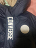 Converse匡威兒童裝冬季新款泡芙面包服保暖外套男女童加厚短款連帽羽絨服 藏青藍 140 /68 充絨量約143g 【建議身高128-140cm】 曬單實(shí)拍圖