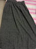 韓都衣舍半身長(cháng)裙女2025秋冬高腰復古顯瘦垂墜感傘裙高級感時(shí)尚a字裙 曬單實(shí)拍圖