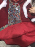 MQDMINI童裝女童漢服裙加絨兒童拜年服女孩年服裙新中式寶寶衣服流蘇照業(yè) 曬單實(shí)拍圖