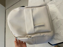 美杜韓版大學(xué)生書(shū)包原宿初高中學(xué)生大容量雙肩大小學(xué)生情侶休閑背包 白色 曬單實(shí)拍圖