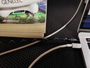 卡波倫iPhone蘋果15/14/13華為三星oppo vivo手機USB轉光纖線lightning TypeC連接汽車DSP功放音響音頻線 Typec轉方口光纖音頻線 2.5米 曬單實拍圖