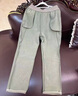 俞兆林（YUZHAOLIN）媽媽冬季褲子女加絨加厚中老年人女褲小個(gè)子老人奶奶秋裝直筒長(cháng)褲 曬單實(shí)拍圖