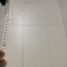 晨光（M&G）文具B5/50張錯題活頁(yè)本 不硌手筆記本本子初高中作業(yè)本學(xué)生考研記事本白色透明1本APYX485U-ZZ 曬單實(shí)拍圖