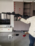 途象兒童玩具槍M416突擊步槍1:2.05水發(fā)珠軟彈槍AK47電動(dòng)玩具男孩禮物 AR-15戰術(shù)滿(mǎn)配（金屬碳纖紋） 曬單實(shí)拍圖
