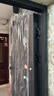 歐帝樂(lè )（OUDILE）松雅木紋甲級防盜門(mén)入戶(hù)門(mén)+新式隱藏加高門(mén)楣+暗鉸鏈+可視貓眼鎖 曬單實(shí)拍圖