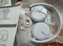 索尼（SONY） MDR-ZX110AP 頭戴式有線(xiàn)耳機3.5mm接口 帶麥可通話(huà) 學(xué)生網(wǎng)課英語(yǔ)學(xué)習辦公 筆記本電腦手機適用 白色 曬單實(shí)拍圖