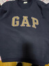 GAP男女裝2025秋季新款字母logo抓絨圓領(lǐng)衛衣合身上衣美版 海軍藍 S 美碼 M亞洲碼175/92A 曬單實(shí)拍圖
