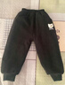 婧麒（JOYNCLEON）兒童棉褲秋冬季加厚洋氣時(shí)髦童裝寶寶長(cháng)褲加絨褲子 Jyf200697 曬單實(shí)拍圖
