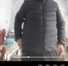 鴨鴨（YAYA）黃曉明同款輕薄羽絨服男短款秋冬新款男士立領(lǐng)保暖防寒輕便外套KX 黑色 2XL 185 曬單實(shí)拍圖