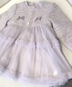 戴維貝拉（DAVE＆BELLA）冬裝新款小香風(fēng)女童連衣裙洋氣女寶寶裙子小童公主裙兒童網(wǎng)紗裙 灰紫色【現貨】 100 cm（建議身高90-100cm） 曬單實(shí)拍圖