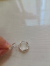 NSYCA老鳳凰9999純銀耳環(huán)女洋氣銅錢(qián)耳釘氣質(zhì)抗過(guò)敏足銀素圈耳扣耳飾 錢(qián)幣耳環(huán)老鳳祥同款 3.12克配專(zhuān)柜禮盒包裝老鳳祥同款 曬單實(shí)拍圖
