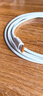 華為（HUAWEI）6A數據線(xiàn)充電線(xiàn) USBType-C轉USBType-C/線(xiàn)長(cháng)1.8m/高品質(zhì)線(xiàn)芯原裝 白色CC800 曬單實(shí)拍圖