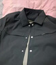 皮爾卡丹（pierre cardin）夾克男春秋冬季潮流時(shí)尚工裝外套男士休閑翻領(lǐng)衣服男裝 黑色 XL 曬單實(shí)拍圖