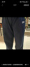鴻星爾克（ERKE）童裝男女童長(cháng)褲兒童24新品加厚針織長(cháng)褲藍黑色150 曬單實(shí)拍圖