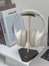 COMYEAHRGB電競頭戴式耳機支架 桌面氛圍燈 帶USB/Type-C擴展塢 頭戴式耳麥掛架 適配XM4/W820NB+ 銀拼黑+1.2米TC數據線(xiàn) 無(wú) 曬單實(shí)拍圖
