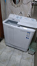 海爾（Haier）半自動(dòng)雙桶雙缸洗衣機 12KG大容量  強力去污洗大件 一級能效家電國家補貼以舊換新 XPB120-81D2 曬單實(shí)拍圖