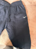 耐克（NIKE）女運動(dòng)褲 冬季針織加絨束腳休閑褲 溫暖顯瘦 FZ5997-010 黑 L 曬單實(shí)拍圖