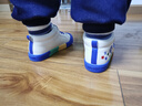 泰蘭尼斯311冬季新款加絨保暖幼兒園室內鞋男童防滑軟底女童板鞋 白/藍/紅 27 內長(cháng)17.5cm適合腳長(cháng)16.0cm 曬單實(shí)拍圖