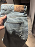 Abercrombie & Fitch男裝25秋冬新款美式復古百搭baggy風(fēng)寬松牛仔褲長(cháng)褲131-3165 淺色水洗 34 /32(180/86A)標準版 曬單實(shí)拍圖