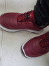回力（Warrior）官方棉鞋女冬季加絨媽媽鞋皮面保暖中老年雪地靴舒適老人鞋酒紅39 曬單實(shí)拍圖