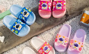 夏新款卡通太空人兒童拖鞋男女童居家舒適一字拖可愛(ài)可外穿涼拖鞋 淺藍色 32 -33 曬單實(shí)拍圖