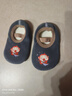 寶寶地板襪秋冬加厚嬰兒學(xué)步防滑底隔涼軟底室內冬季兒童襪套鞋襪 灰紫猴子 1雙 均碼 M碼（2-3歲）鞋底長(cháng)13CM左右 曬單實(shí)拍圖