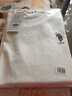 U.S. POLO ASSN.衛衣男秋冬保羅男士高端休閑圓領(lǐng)打底衫運動(dòng)長(cháng)袖t恤男 白色 L 曬單實(shí)拍圖