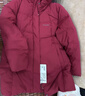 波司登25羽絨服女士冬90絨加厚連帽中長(cháng)款休閑新年紅百搭外套 曬單實(shí)拍圖