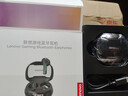 聯(lián)想（Lenovo）藍牙耳機2026最新款超長(cháng)續航半入耳式聯(lián)想電竟級賽事游戲耳機5.4智能降噪無(wú)線(xiàn)吃雞王者 耀夜黑【空間音頻 智能降噪】 曬單實(shí)拍圖