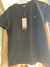 POLOWALK女士短袖t恤2024夏季新款休閑百搭正肩顯瘦上衣圓領(lǐng)內搭 黑色 2XL (175) 曬單實(shí)拍圖