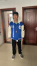 羅蒙（ROMON）青少年加絨外套秋冬季新款男款學(xué)生加厚加絨冬天保暖棒球服夾克 JRT611款-藍色套裝【上衣+褲 加 L(約100-120斤) 曬單實(shí)拍圖