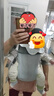 比威亞bvya嬰兒腰凳解放者嬰兒背帶前抱式寶寶兩用外出抱娃神器多功能 淺灰色 曬單實(shí)拍圖