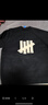 UNDEFEATED【五條杠美式毛衣】潮流男女同款LOGO校園風(fēng)毛衣新品 黑色 UE43GKR02M B版 XL 曬單實(shí)拍圖
