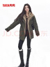 鴨鴨（YAYA）羽絨服女中長(cháng)款2025冬季新款時(shí)尚韓版寬松大毛領(lǐng)加厚派克服外套SY 咖色 M 曬單實(shí)拍圖