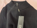 杉杉新年羊毛衫100%綿羊毛加厚重磅男秋冬親膚拉鏈立領(lǐng)毛衣針織打底衫 曬單實(shí)拍圖