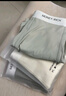 FitonTon男士?jì)妊澞斜z抗菌超薄寬松大碼平角褲無(wú)痕男生四角短褲頭3條3XL 曬單實(shí)拍圖