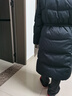 波司登（BOSIDENG）25新款羽絨服女90鵝絨中長(cháng)款通勤靜奢風(fēng)收腰冬保暖外套B250244316 黑色8056 S 160/84A 體重約100-110斤 曬單實(shí)拍圖