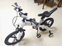 鳳凰兒童自行車(chē)輕量鎂合金學(xué)生小孩單車(chē)帶輔助輪3-6-10-12歲小中大童 推薦：【頂配-碟剎一體輪】科技銀丨大禮包+98%已安裝 16寸（目前身高115-125cm選擇） 曬單實(shí)拍圖