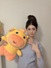 多愛(ài)（Duoai）  正版水豚嚕嚕公仔毛絨卡皮巴拉玩偶超大號送女友生日禮物 呆呆 45cm 送女孩女友道歉禮物送女生男生 曬單實(shí)拍圖