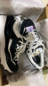 斯凱奇（Skechers）男女經(jīng)典熊貓鞋輕便百搭運動(dòng)鞋厚底老爹鞋休閑鞋子 黑色/白色/BKW 37.5 尺碼偏小半碼，建議選大半碼 曬單實(shí)拍圖