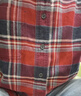 優(yōu)衣庫男女裝法蘭絨格子襯衫長(cháng)袖襯衣薄外套480771 481227 481227/17棗紅色 3XL 曬單實(shí)拍圖